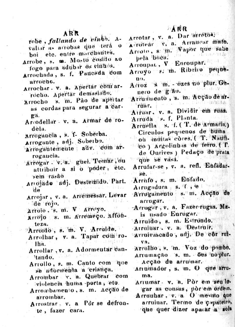 Página 104_Diccionario da Lingua Brasileira