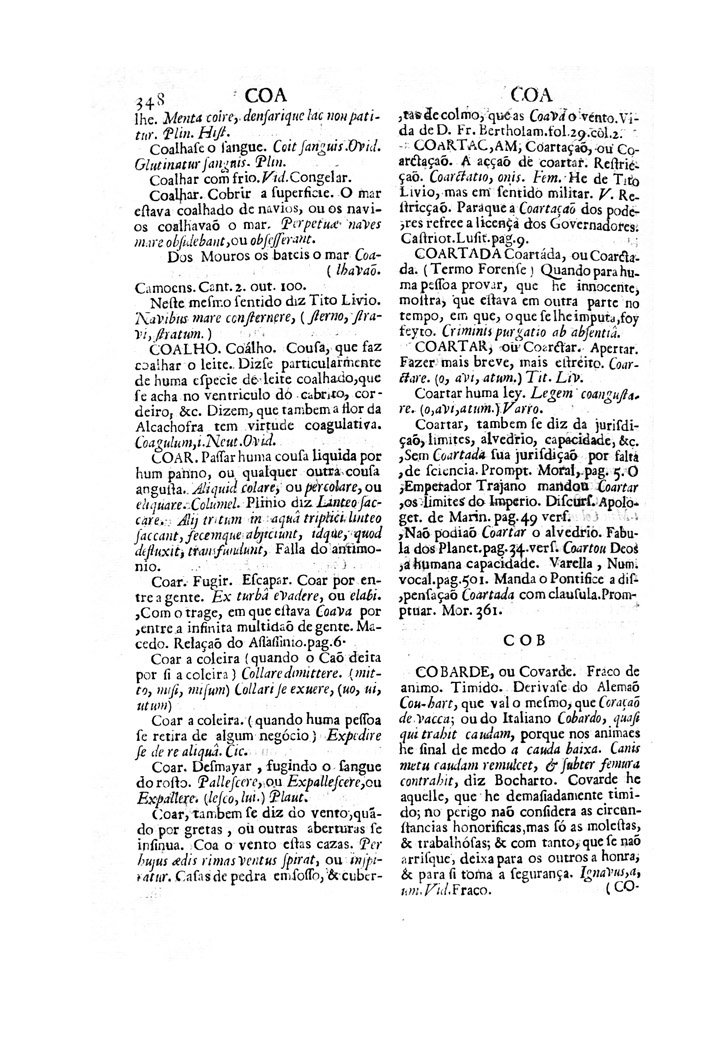 Página 1387_VOCABULARIO PORTUGUEZ & LATINO, aulico, anatomico, architectonico...