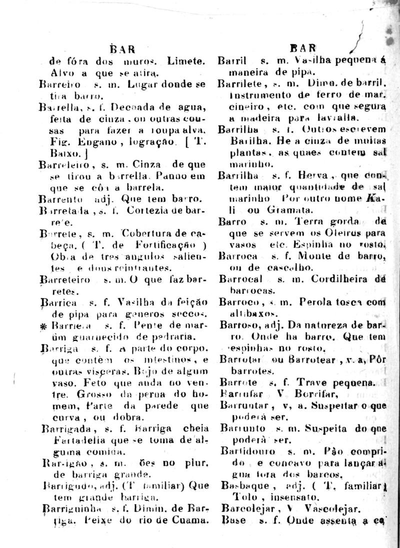 Página 138_Diccionario da Lingua Brasileira