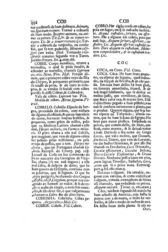 Página 1391_VOCABULARIO PORTUGUEZ & LATINO, aulico, anatomico, architectonico...
