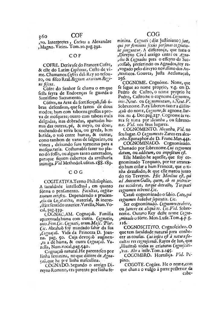 Página 1399_VOCABULARIO PORTUGUEZ & LATINO, aulico, anatomico, architectonico...