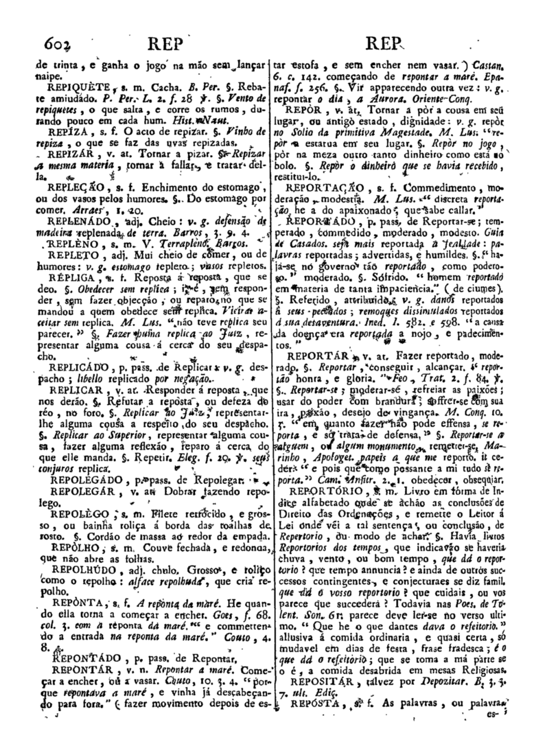 Página 1412_Diccionario da lingua portugueza - recompilado dos vocabularios impressos ate agora, e nesta segunda edição novamente emendado e muito acrescentado, por ANTONIO DE MORAES SILVA