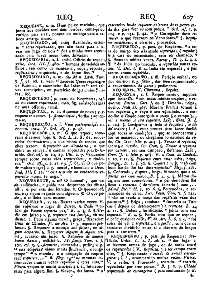Página 1417_Diccionario da lingua portugueza - recompilado dos vocabularios impressos ate agora, e nesta segunda edição novamente emendado e muito acrescentado, por ANTONIO DE MORAES SILVA