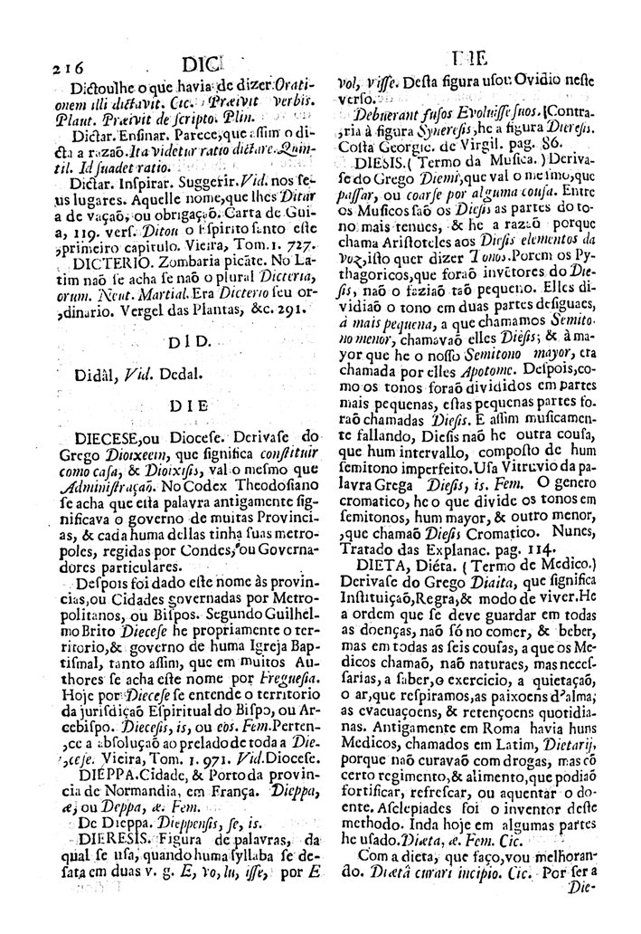 Página 2022_VOCABULARIO PORTUGUEZ & LATINO, aulico, anatomico, architectonico...