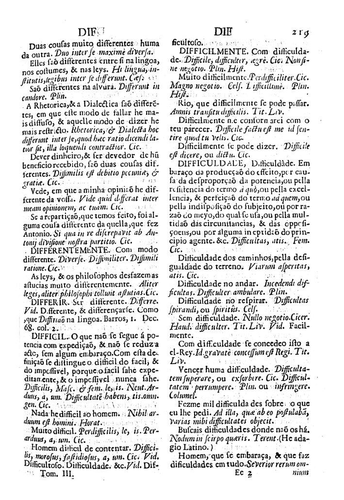 Página 2025_VOCABULARIO PORTUGUEZ & LATINO, aulico, anatomico, architectonico...