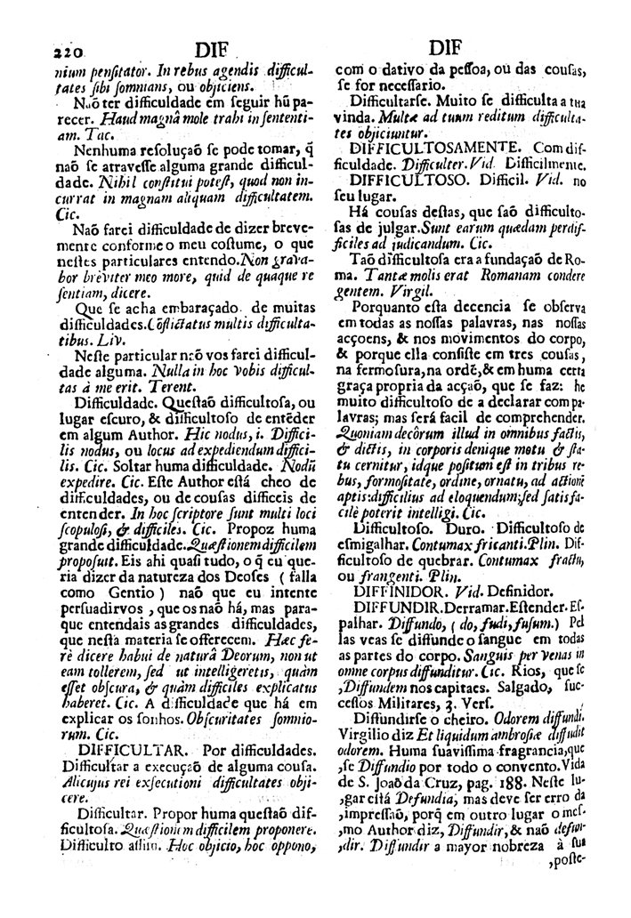 Página 2026_VOCABULARIO PORTUGUEZ & LATINO, aulico, anatomico, architectonico...