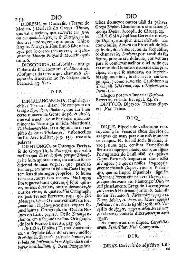 Página 2040_VOCABULARIO PORTUGUEZ & LATINO, aulico, anatomico, architectonico...