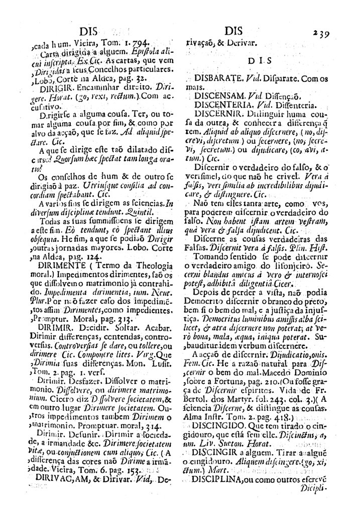 Página 2045_VOCABULARIO PORTUGUEZ & LATINO, aulico, anatomico, architectonico...