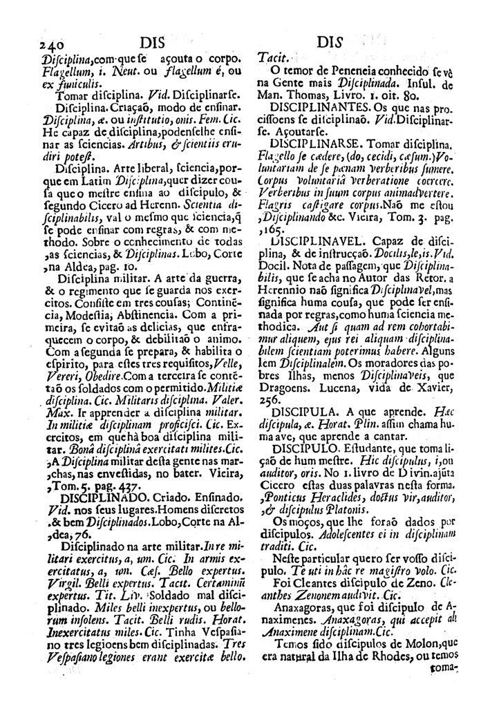 Página 2046_VOCABULARIO PORTUGUEZ & LATINO, aulico, anatomico, architectonico...