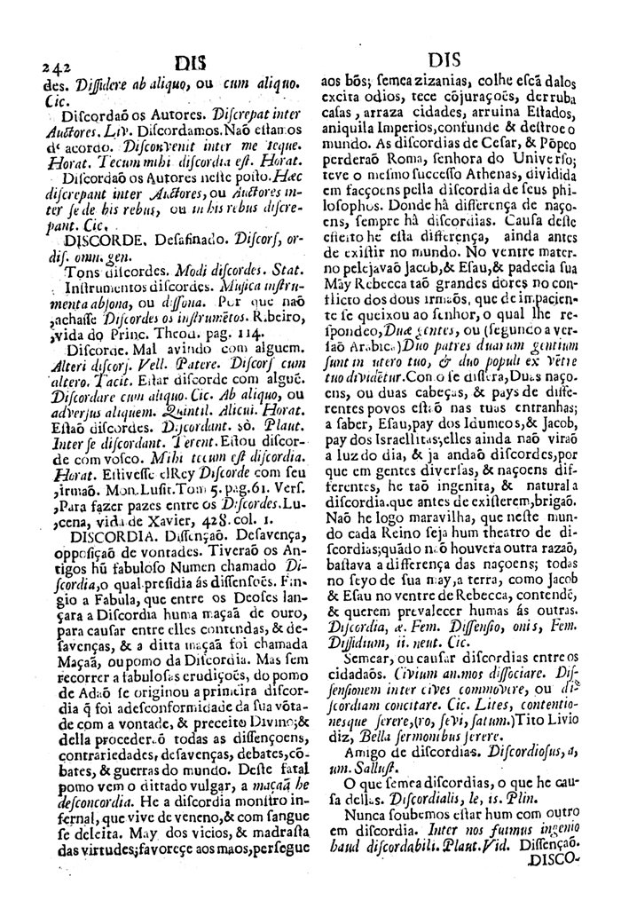 Página 2048_VOCABULARIO PORTUGUEZ & LATINO, aulico, anatomico, architectonico...
