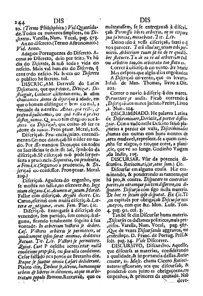 Página 2050_VOCABULARIO PORTUGUEZ & LATINO, aulico, anatomico, architectonico...