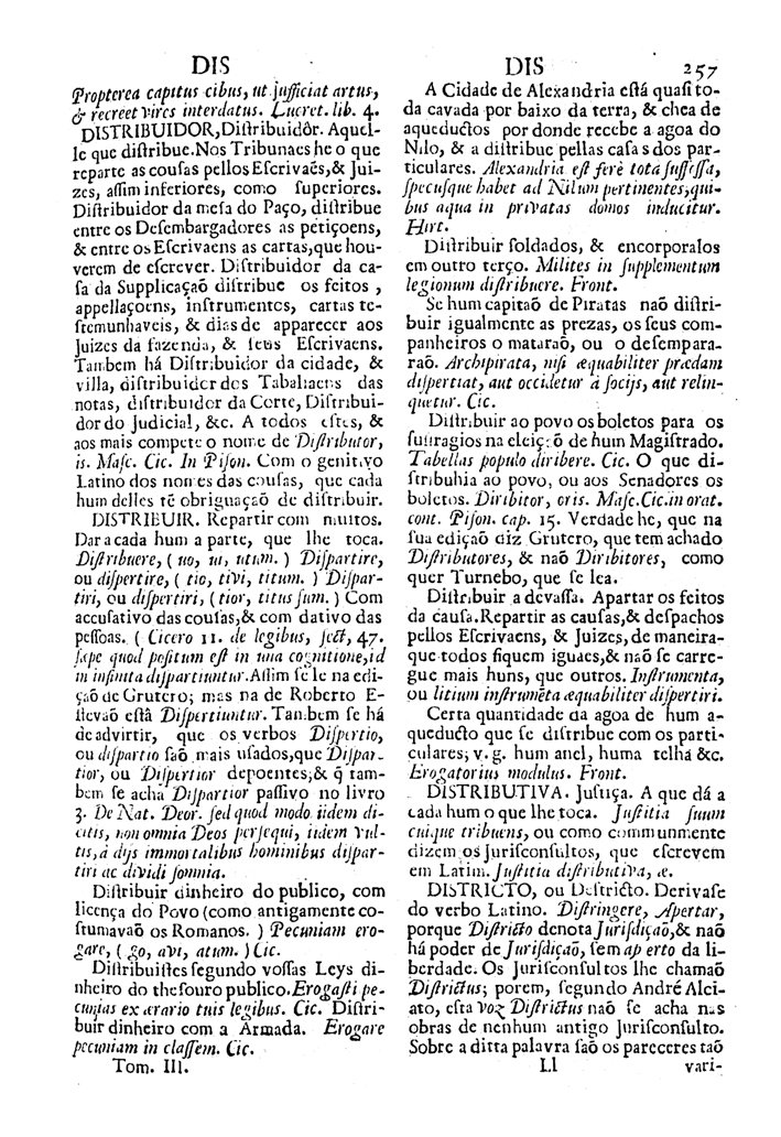 Página 2063_VOCABULARIO PORTUGUEZ & LATINO, aulico, anatomico, architectonico...