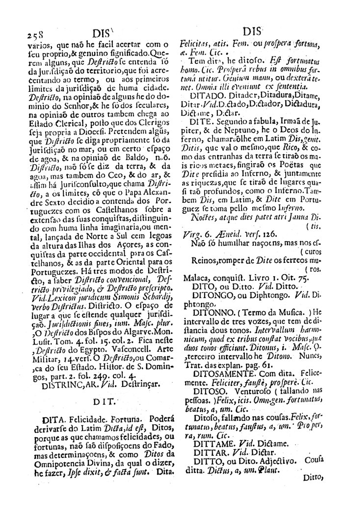 Página 2064_VOCABULARIO PORTUGUEZ & LATINO, aulico, anatomico, architectonico...