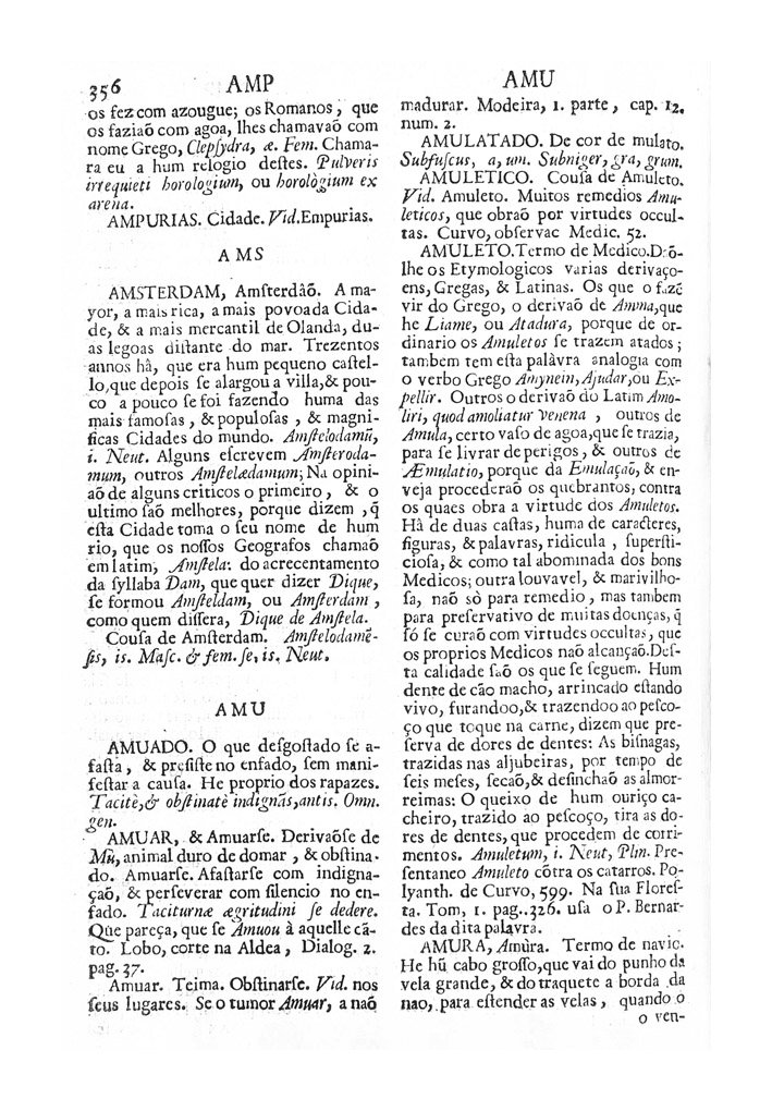 Página 346_VOCABULARIO PORTUGUEZ & LATINO, aulico, anatomico, architectonico...