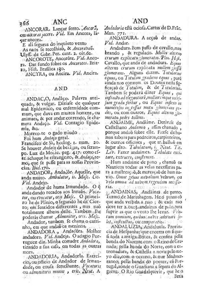 Página 356_VOCABULARIO PORTUGUEZ & LATINO, aulico, anatomico, architectonico...