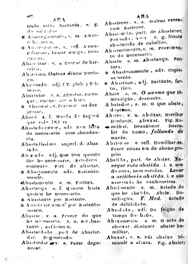 Página 4_Diccionario da Lingua Brasileira