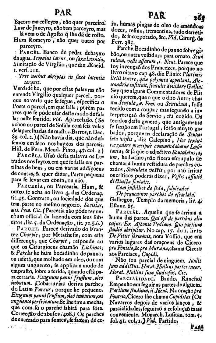 Página 4714_VOCABULARIO PORTUGUEZ & LATINO, aulico, anatomico, architectonico...