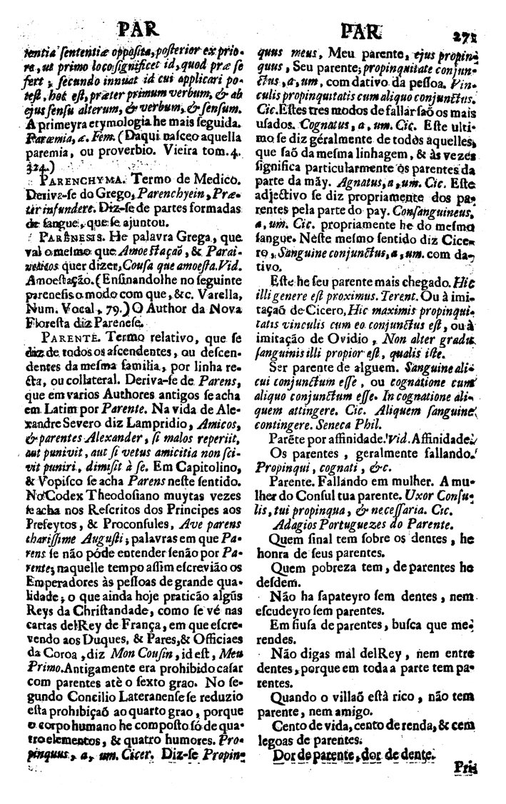 Página 4722_VOCABULARIO PORTUGUEZ & LATINO, aulico, anatomico, architectonico...