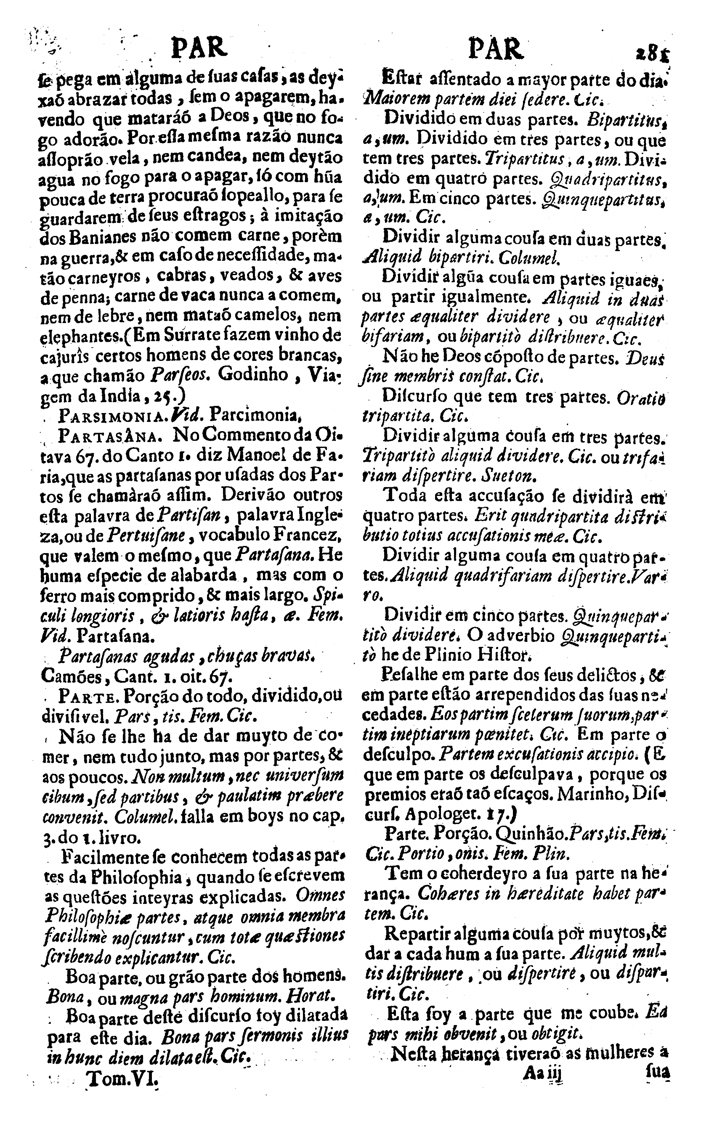 Página 4732_VOCABULARIO PORTUGUEZ & LATINO, aulico, anatomico, architectonico...