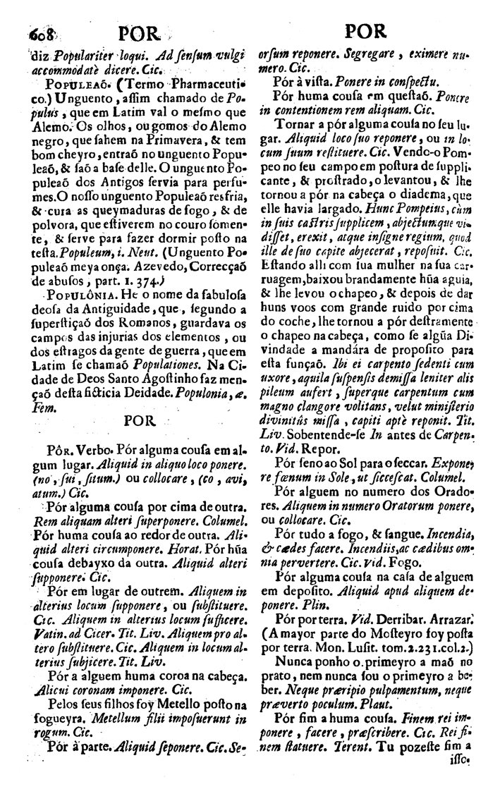 Página 5059_VOCABULARIO PORTUGUEZ & LATINO, aulico, anatomico, architectonico...