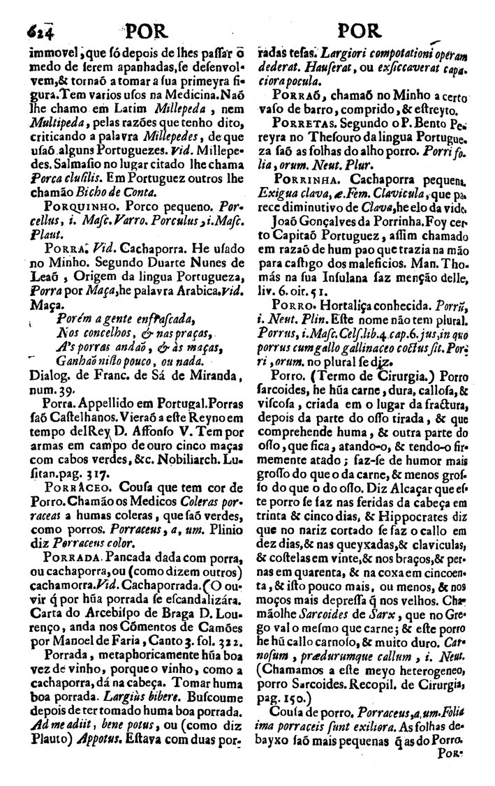 Página 5075_VOCABULARIO PORTUGUEZ & LATINO, aulico, anatomico, architectonico...