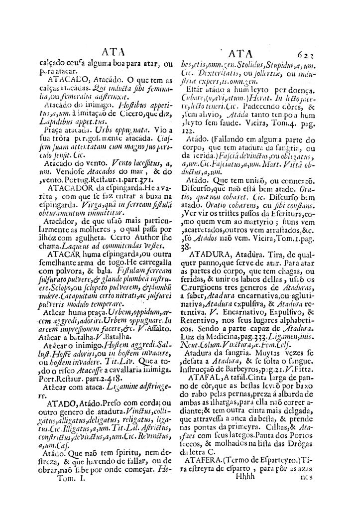 Página 581_VOCABULARIO PORTUGUEZ & LATINO, aulico, anatomico, architectonico...