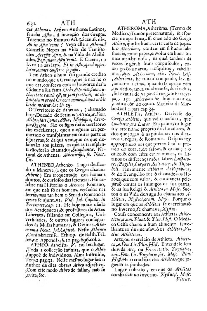 Página 590_VOCABULARIO PORTUGUEZ & LATINO, aulico, anatomico, architectonico...
