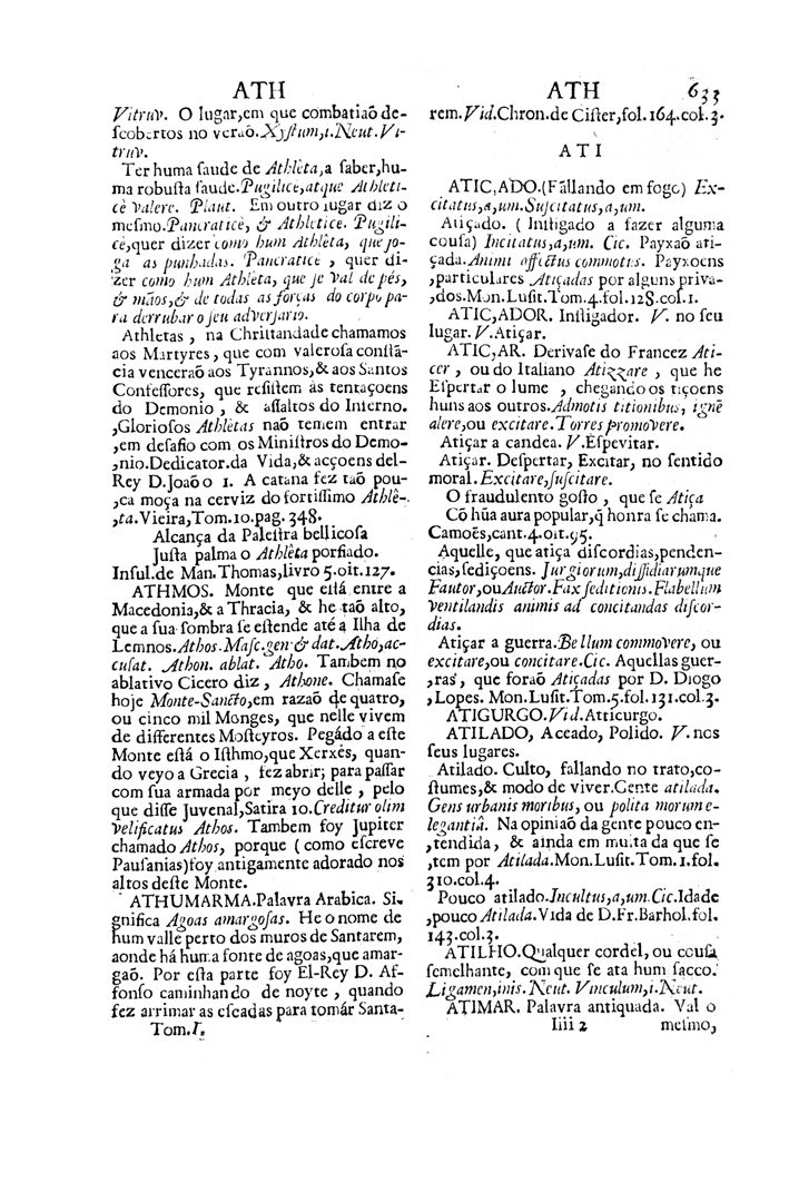 Página 591_VOCABULARIO PORTUGUEZ & LATINO, aulico, anatomico, architectonico...