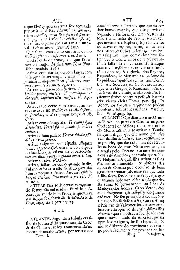 Página 593_VOCABULARIO PORTUGUEZ & LATINO, aulico, anatomico, architectonico...