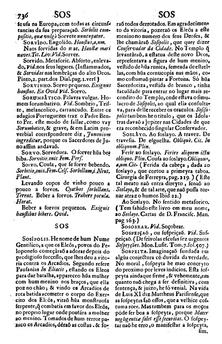 Página 6113_VOCABULARIO PORTUGUEZ & LATINO, aulico, anatomico, architectonico...