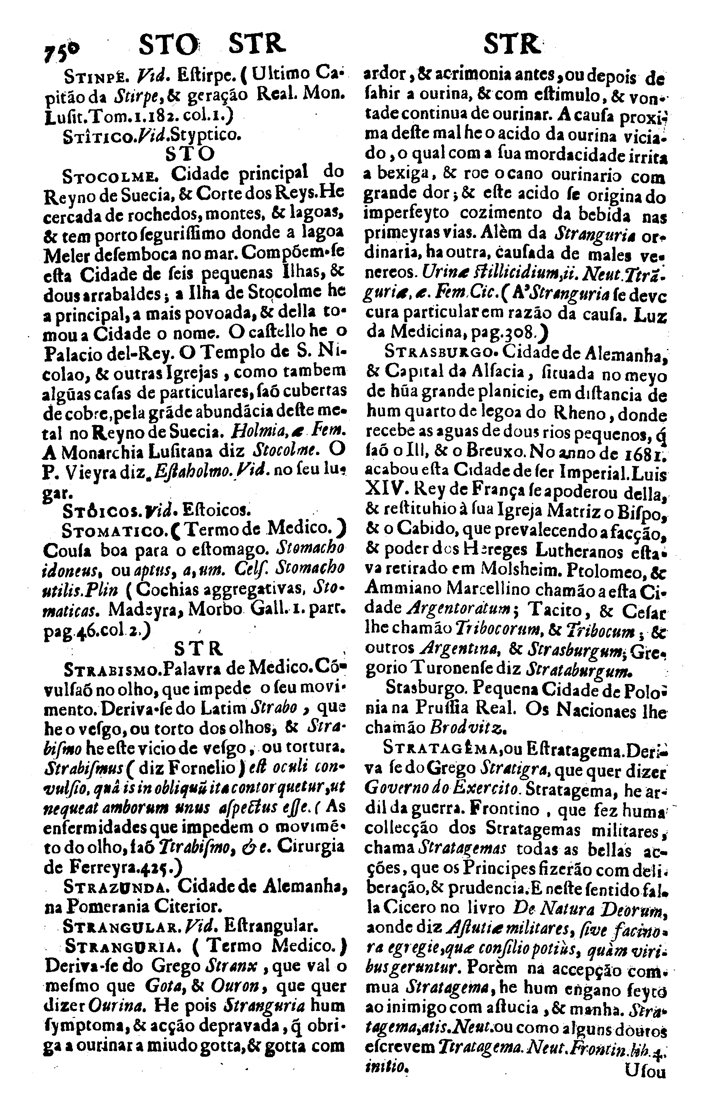 Página 6127_VOCABULARIO PORTUGUEZ & LATINO, aulico, anatomico, architectonico...