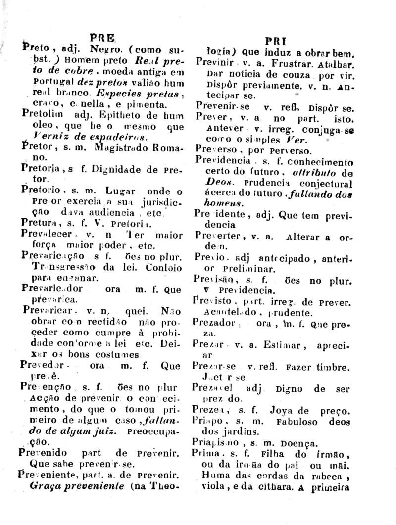 Página 854_Diccionario da Lingua Brasileira