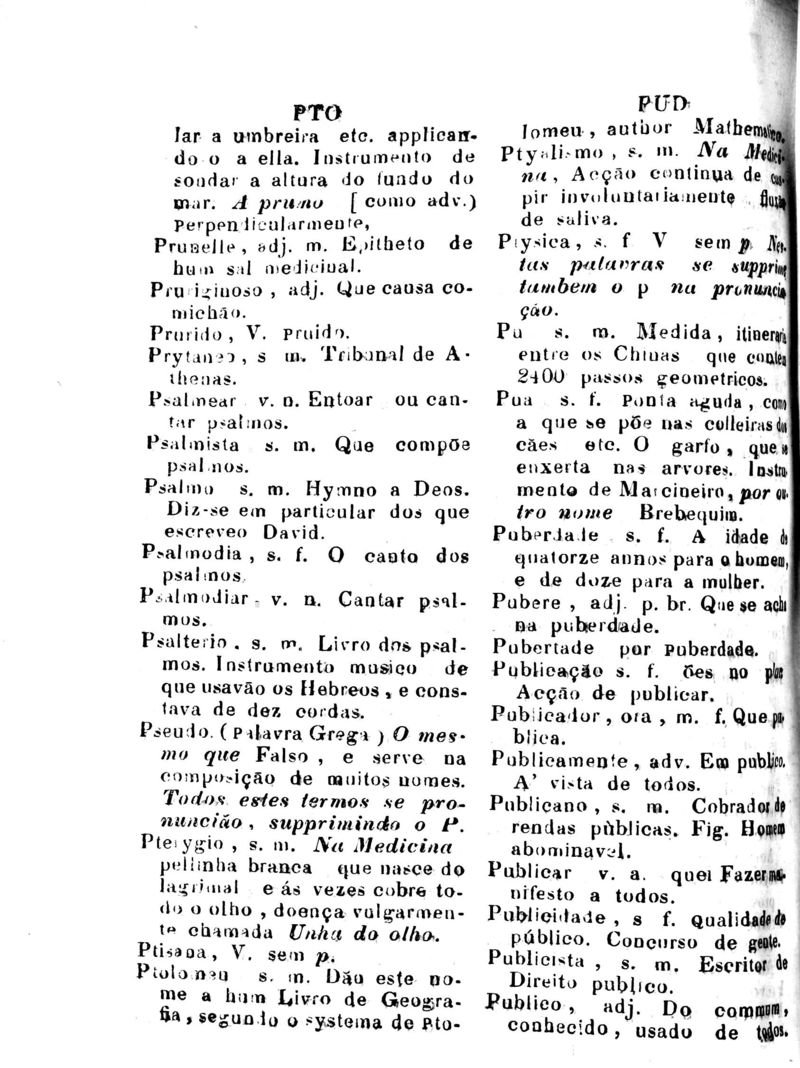 Página 867_Diccionario da Lingua Brasileira