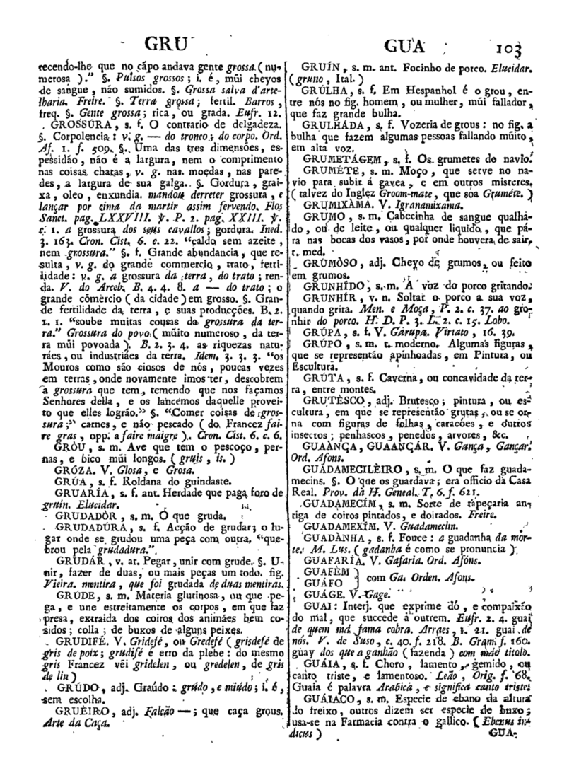 Página 913_Diccionario da lingua portugueza - recompilado dos vocabularios impressos ate agora, e nesta segunda edição novamente emendado e muito acrescentado, por ANTONIO DE MORAES SILVA