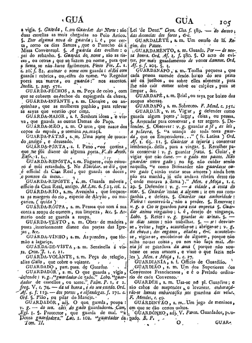 Página 915_Diccionario da lingua portugueza - recompilado dos vocabularios impressos ate agora, e nesta segunda edição novamente emendado e muito acrescentado, por ANTONIO DE MORAES SILVA