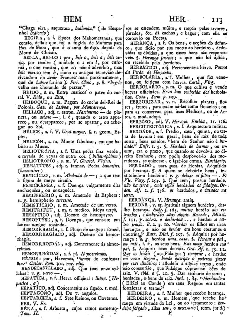 Página 923_Diccionario da lingua portugueza - recompilado dos vocabularios impressos ate agora, e nesta segunda edição novamente emendado e muito acrescentado, por ANTONIO DE MORAES SILVA