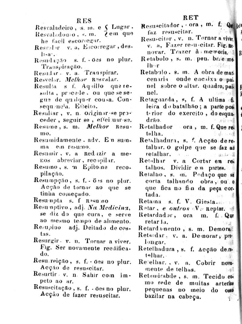 Página 927_Diccionario da Lingua Brasileira