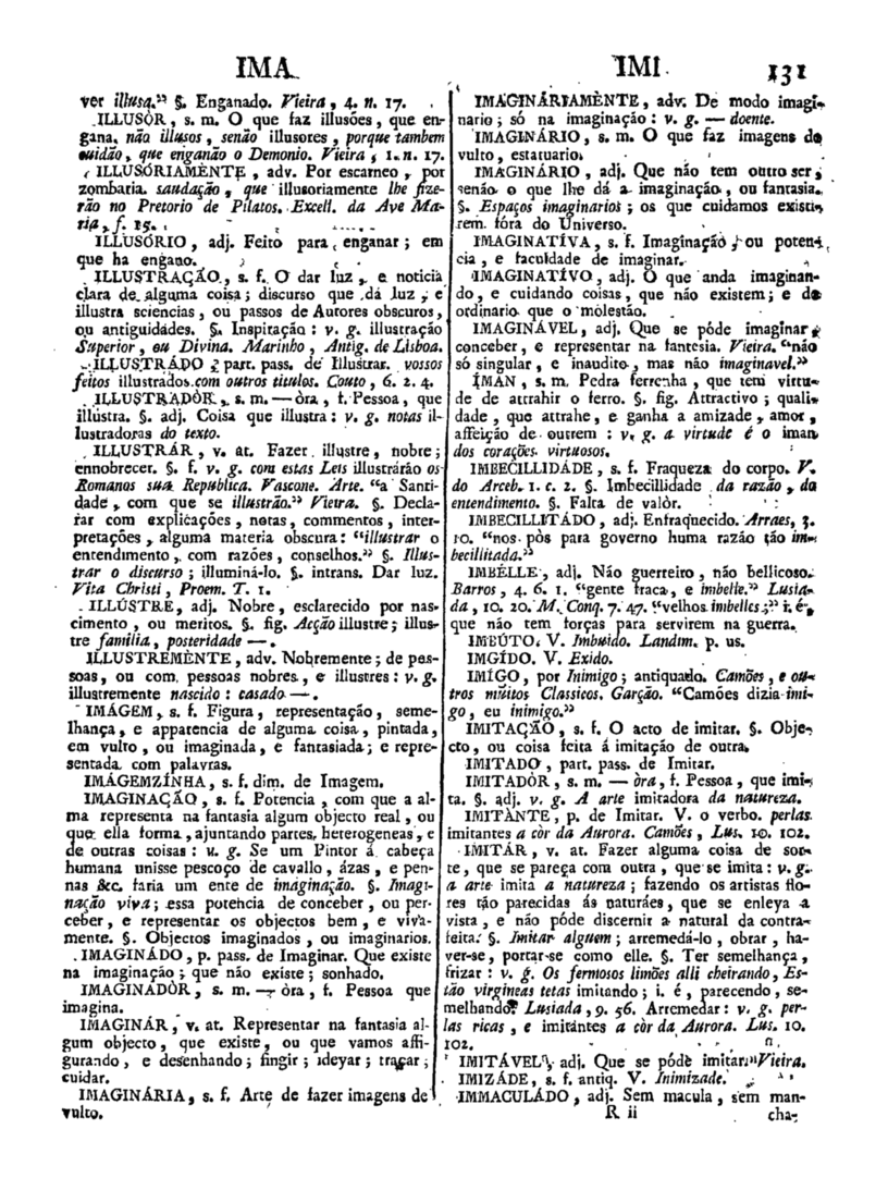 Página 941_Diccionario da lingua portugueza - recompilado dos vocabularios impressos ate agora, e nesta segunda edição novamente emendado e muito acrescentado, por ANTONIO DE MORAES SILVA