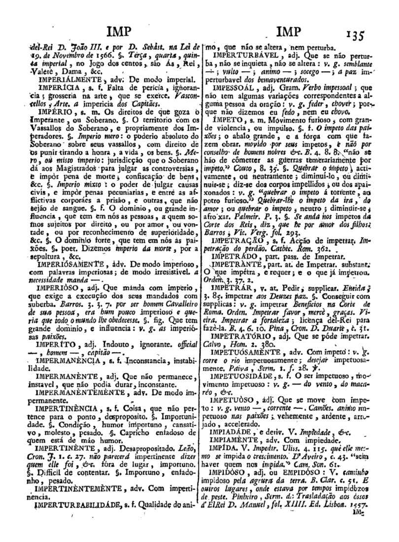 Página 945_Diccionario da lingua portugueza - recompilado dos vocabularios impressos ate agora, e nesta segunda edição novamente emendado e muito acrescentado, por ANTONIO DE MORAES SILVA