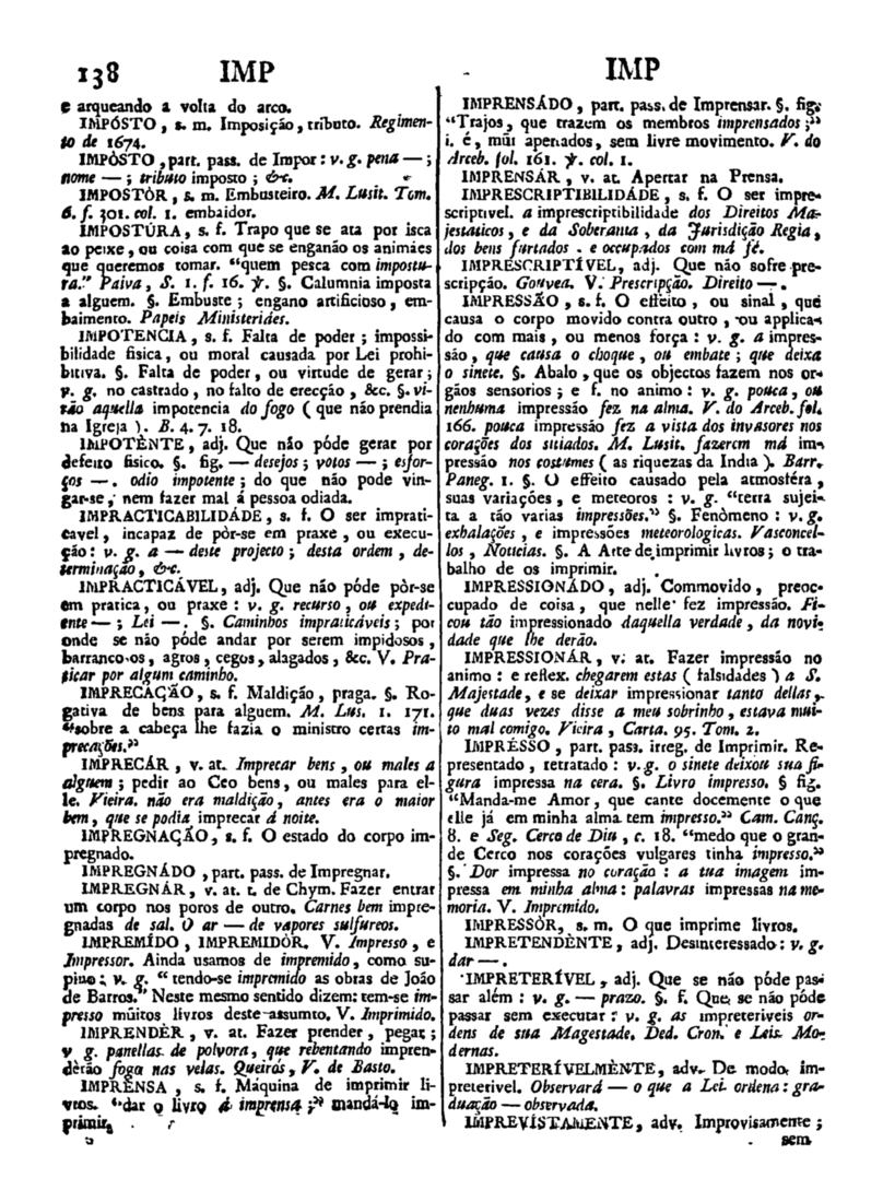 Página 948_Diccionario da lingua portugueza - recompilado dos vocabularios impressos ate agora, e nesta segunda edição novamente emendado e muito acrescentado, por ANTONIO DE MORAES SILVA