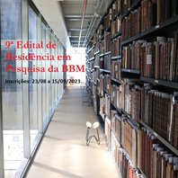 9ª Edital de Residência em Pesquisa da BBM