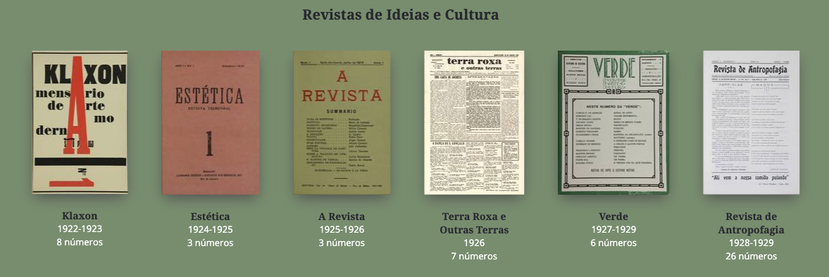 Revistas Modernistas Brasileiras na era digital - Highlights