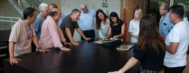 Visita à BBM - Rodrigo Mindlin - acervo