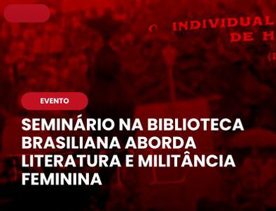 Seminário militância feminista mosaico