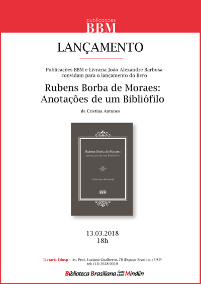 Lançamento: Rubens Borba de Mo